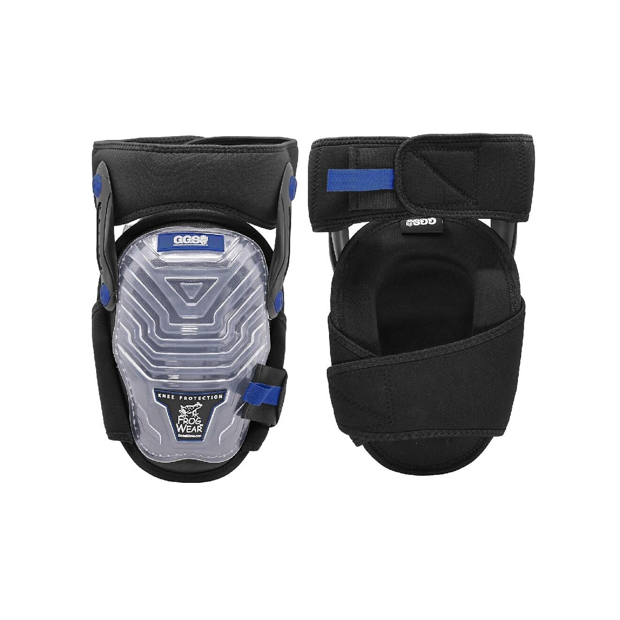 FrogWear, Premium Non-Marring Gel-Lined Hinged Knee Pads, Included (qty.) 1 Color Blue, Model# KP481G